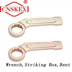 Non Sparking Tools Wrench Striking Box Bent