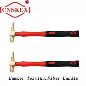 Non Sparking Tools Hammer Testing Fiber Handle