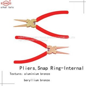 Non Sparking Tools Pliers Snap Ring-Internal