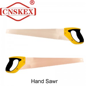 Flameproof safety non-spark handplate saw