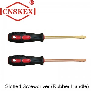 Slotted Screwdriver (Rubber Handle)