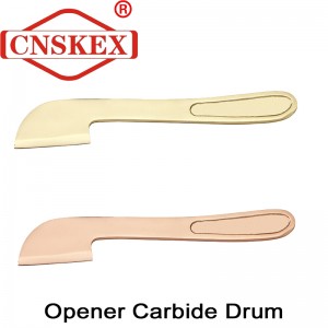 Explosion-proof safe and sparkless paint bucket knife tool