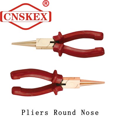 Non Sparking Pliers Round Nose Tools