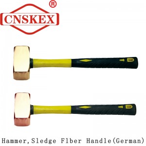 Non Sparking Hammer Sledge Fiber Handle(German) Tools