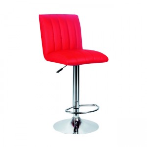 Comfortable Design PU Leather Armless Swivel Leisure Bar Stool with Adjustable Height Comfortable Design PU Leather Armless Swivel Leisure Bar Stool with Adjustable Height