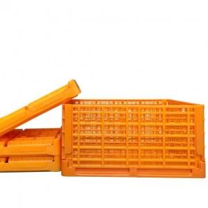 China Supplier Vegetables Plastic Crates Folding For Storage