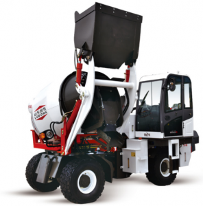 1.5CBM concrete self loading mixer truck
