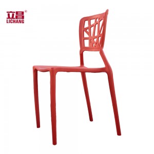 Kingnod outdoor furniture plastic stacking bistro chairs leisrue chiar