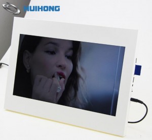 Handmade customized paper video greeting cards can be printed white 7 inch digital greeting cards promotion