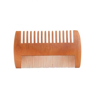 wooden massage hair barber beard comb