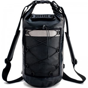 2019 New Arrivals 2L/5L/10L/20L/30L/40L/60L/80L Waterproof Dry Bag with Handle & Padded Straps & Reflective Stripe & Net Pockets