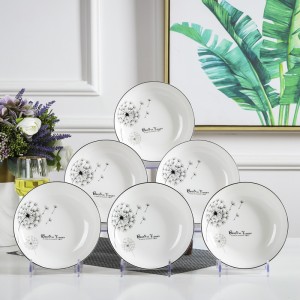 2020 New product hotel used porcelain tableware ceramic dinnerware+sets