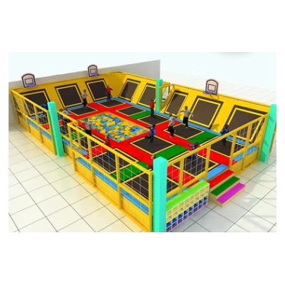 Trampoline manufacturers custom new indoor large trampoline combination theme trampoline