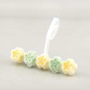 MSDS 5*10g ball hanging flushable toilet bowl cleaner