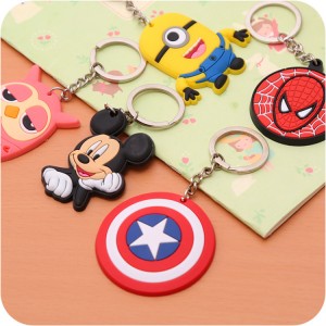 Environmentally friendly PVC Key chains, animation Japanese key chains, cartoon logo key chains customization Environmentally friendly PVC Key chains, animation Japanese key chains, cartoon logo key chains customization