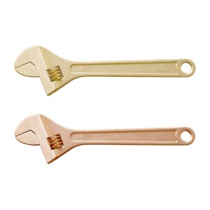 Non-spark explosion-proof adjustable wrench mass production safety manual tools