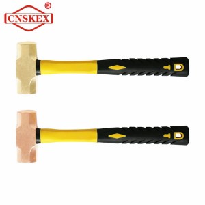 Non sparking tools anit-explosion Hammer Sledge Fiber Handle safety amanual tools