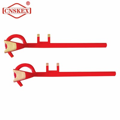 Explosion proof square head flat trowel high quality Aluminum bronze 200mm