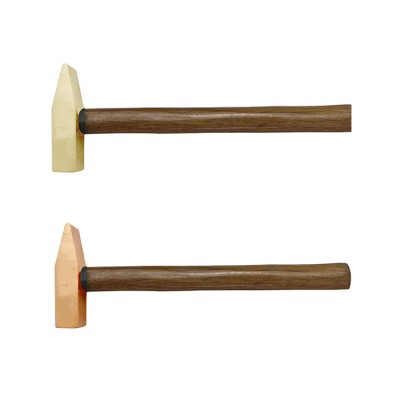 Sparkless tools Anit-explosion Hammer Cross Pein Engineers Wooden handle safety manual tools