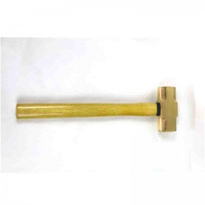 Factory hot sale Manual sparkless tool Hammer Sledge Wooden Handle aluminum bronze