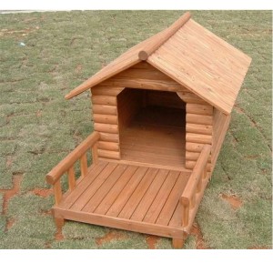 Customized Popular Modern Solid Wood Pet Dog House Doghouse