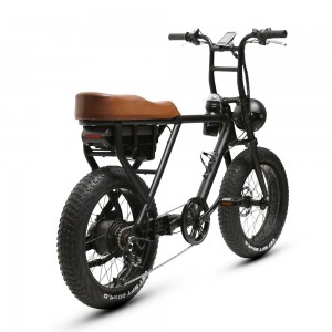 20 Inch 500w electric bicycle fat tire with rear motor