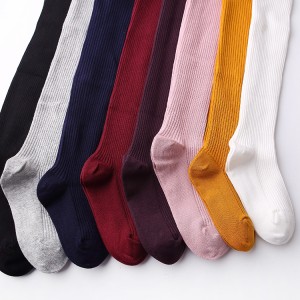 Manufacturer direct sell customization pantyhose baby girl printed kids wearing tight cotton pantyhose Brand sock
