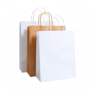 Customised China Gift Jewelry Paper Bag Manufactures With Logo