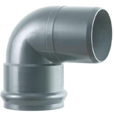 ERA PVC PIPE FITTING ONE FAUCET ONE INSERT 90 ELBOW WITH GASKET