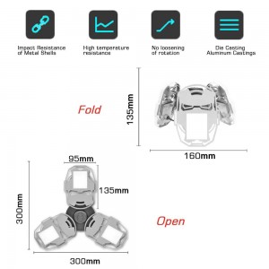 E27 3800lm Waterproof 60W LED Garage Light Natural Light Utility Garage Lights with Adjustable Panels for Workshop Warehouse