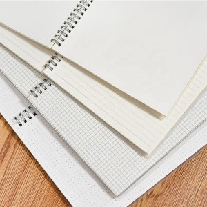 IN STOCK Hand account B5 A5 A6 dotted/white/rule/square school student voca journal classmate eco friendly linen slim notebook