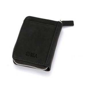 Anti Rfid Men Wallets Pu Leather Small Purse Short Money Cards Clip for sale