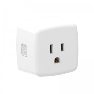 Factory OEM mini white APP controlled US standard wifi smart plug smart life use