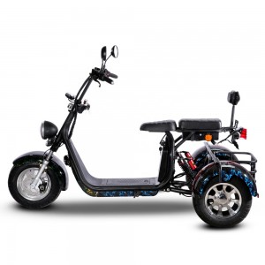 SC09 1500W Zappy 3 Wheel Citycoco Scooter EEC Motorcycles EEC Electric Scooter in European warehouse
