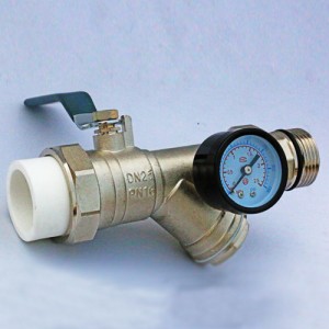 pp-r Pressure gauge filtration