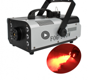 Mini 900W RGB 3IN1 Remote Control Fog Machine Pump DJ Disco Smoke Machine for Party Wedding Christmas Stage Fogger Machine