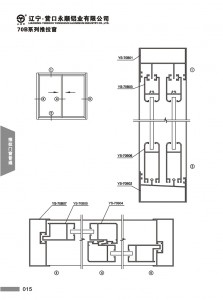 70B series Push-pull window