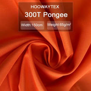 300T Pongee 100%Poly 98g