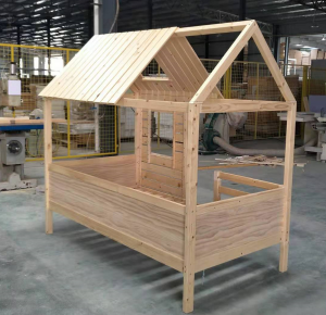 NO.4464 Modern simple single bed for children