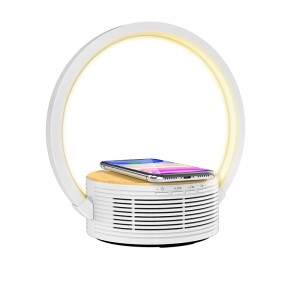 10W wireless charger with bluetooth speaker