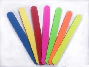 17.8cm*2cm board nail files cheap emery sand nail