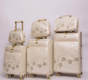 Fashion Custom wholesale suitcase wheel luggage suitcase sets travel luggage set