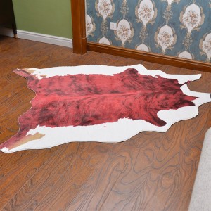 Hot Sale COW Animal Skin Rugs,cow print rug