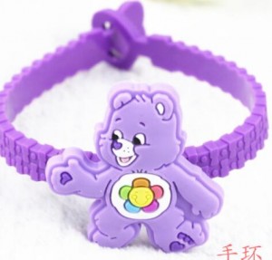 Cheap lovely bangles customized PVC promotion bracelet for kids