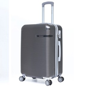 wholesale fashion travel luggage trolley suitcase custom hard abs pc luggage