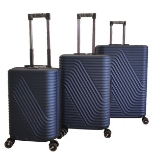 New design trolley luggage abs suitcase travel bags 3 pieces set luggage