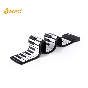 iword N2049 Bluetooth 49-Key Roll-Up Piano Learn-To-Play App Game iword N2049 Bluetooth 49-Key Roll-Up Piano Learn-To-Play App Game