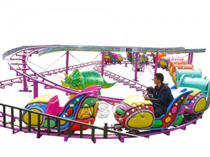 Space Theme Kiddie Roller Coaster