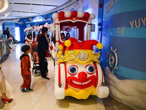Amusement Park Trackless Train New Design