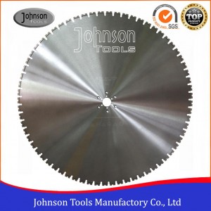1200mm Diamond Wall Saw Blades for Cutting Reinforced Concrete Wall , Laser Welding